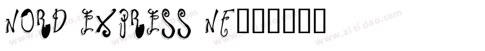 Nord Express NF字体转换